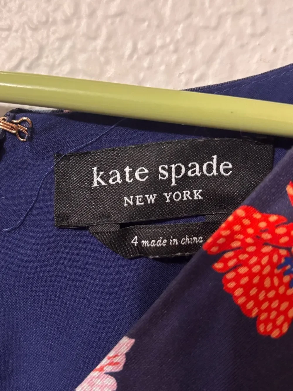 Kate Spade Silk Floral Midi Dress Size 4